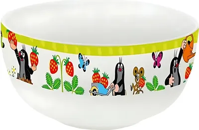Produktbild von Lieblingsschale "Der kleine Maulwurf" - Erdbeere