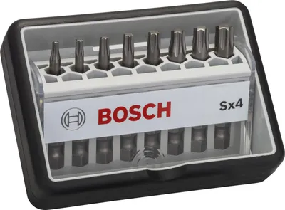Zdjęcie produktu dla Bosch Professional Robust Line Extra Hard 8-częściowy zestaw bitów - szary
