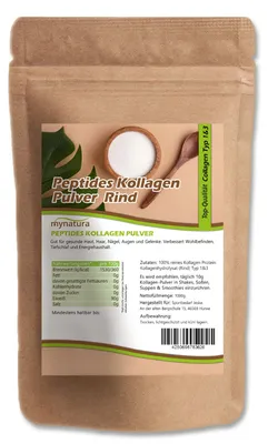 Produktbild von Mynatura Rinderkollagen Pulver  – ab 500g - 500g