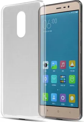 Produktbild von Cadorabo Hülle für Xiaomi Mi Note 3 Schutz Hülle in Weiß Schutzhülle TPU Silikon Cover Etui Case