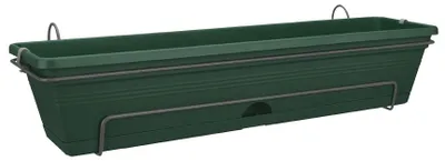 Obrázek produktu pro elho green basics trough allin1 70cm, Květináč, Hanging, Polypropylen (PP), Zelená, Obdélník, Venkovní