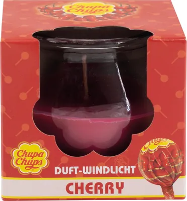 Produktbild von Chupa Chups Windlichter Cherry Duftkerze Tischdekoration