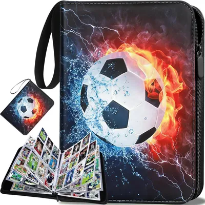 Productafbeelding van Voetbalkaarten verzamelalbum, 900 kaarten, voor kinderen