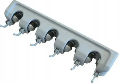 Produktbild von FEINZ | Werkzeughalter für Besen und Mop - 5x/6x - Praktische Aufbewahrung - Platzsparend und Stabil