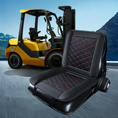 Image de Housse de siège universelle pour tracteur, en cuir PU