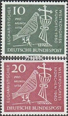 Produktbild von Briefmarken BRD (BR.Deutschland) 1960 Mi 330-331 (kompl.Ausgabe) postfrisch Eucharistischer Weltkongreß