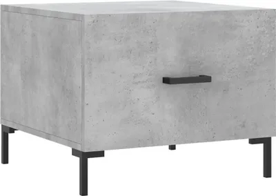 Produktbild von vidaXL Couchtisch Betongrau 50x50x40 cm Holzwerkstoff