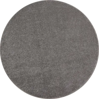 Produktbild von Kurzflor Teppich Alberto rund, Farbe: Beige, Größe:160 cm rund
