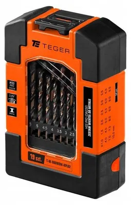 Obrázek produktu pro Sada vrtáků do kovu HSS PRO, DIN 338, 19 kusů