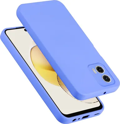 Image de Cadorabo Housse pour Motorola Moto G73 Housse en silicone Housse en silicone liquide pour téléphone portable, Housse de protection résistante aux rayures et aux chocs pour Motorola Moto G73