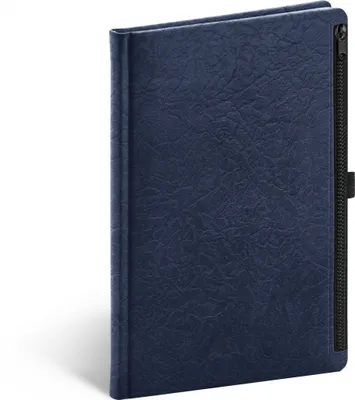 Image de Carnet de notes Hardy bleu, ligné, 13 × 21 cm