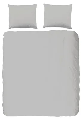 Produktbild von Good Morning Baumwolle Bettbezug Light Grey 140 x 220 cm