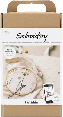 Produktbild von Starter Kreativ Set Sticken Blumen
