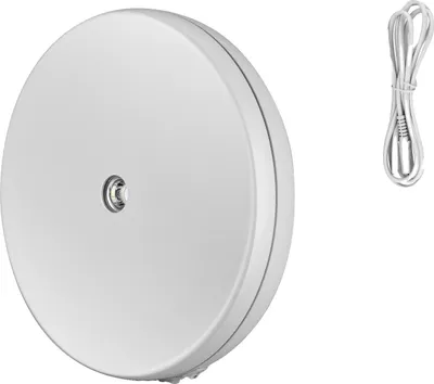 Obrázek produktu pro Elektrický gramofon, nastavitelná rychlost, otočný displej o 360°, BÍLÁ