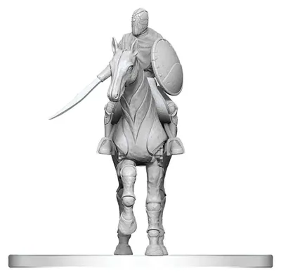 Zdjęcie produktu dla D&D Nolzur's Miniatures - Zwinnny wierzchowiec z jeźdźcem