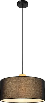 Obrázek produktu pro Závěsné svítidlo se stínidlem E27 1x40W barva dub 3247 Miguel Rabalux