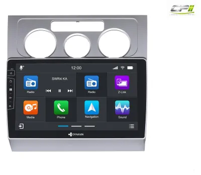 Produktbild von Dynavin Android Autoradio für VW Touran 10,1 Zoll Display mit Head-up-Display