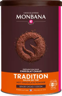 Produktbild von Monbana Trinkschokolade Tradition „Salon de Thé“