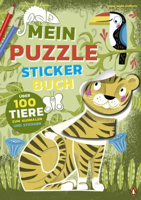 Produktbild von Mein bunter Puzzle-Sticker-Spaß - Tiere
