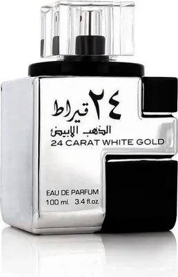 Produktbild von Lattafa 24 Carat White Gold Eau De Parfum 100 ml (unisex)