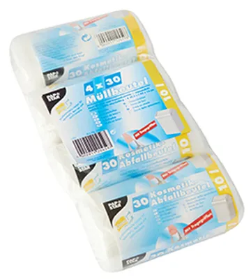 Image de PAPSTAR  12459 PAPSTAR Mülleimerbeutel HDPE, 10 Liter, transparent