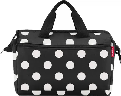 Produktbild von reisenthel travelling allrounder S pocket - Reisetasche 39 cm (dots white)