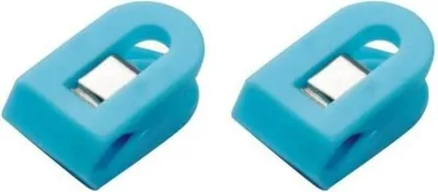 Produktbild von Briefklemmer Multi Clip Pegy 10x25mm VE=100 Stück hellblau