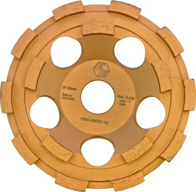 Produktbild von Diamantschleiftopf Premium 125 mm für Beton 22,23 mm