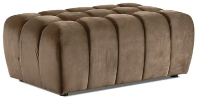 Produktbild von Designerhocker ILANIS – hellbraun