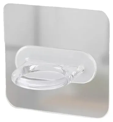Obrázek produktu pro Háčky na zeď, samolepicí, univerzální použití, průhledné, 20 kusů