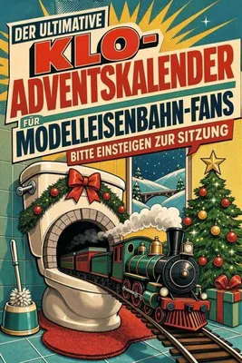 Produktbild von Der ultimative Klo-Adventskalender für Modelleisenbahn-Fans