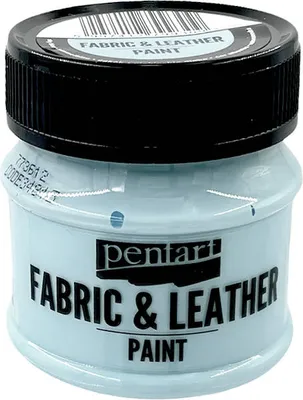 Image de PENTART - peinture pour textile et cuir - ciel bleu 50 ml