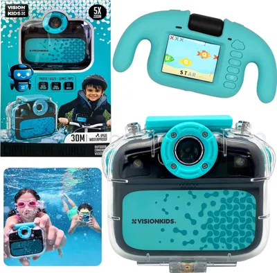 Produktbild von Wasserdichte Sportkamera für Kinder – digitale Spielzeugkamera in Full HD