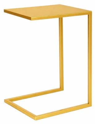 Produktbild von Anwicar Beistelltisch Sofatisch Laptoptisch Gold 60x40x33 cm