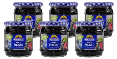 Produktbild von Mühlhäuser Waldfrucht Konfitüre (8 x 0,45 Kg)