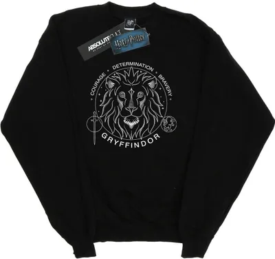 Produktbild von Harry Potter - "Gryffindor" Sweatshirt für Herren BI27874 (S) (Schwarz)