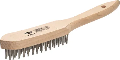 Produktbild von VIGOR Drahtbürste Stahl 4-reihig V6809-4 Länge: 150 mm