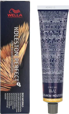 Produktbild von Wella Koleston Perfect Me+ Rich Naturals, Blond, 7/18, Unisex, 60 ml, Alle Haare, Glanz