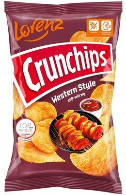 Produktbild von Crunchips Western Style 150g