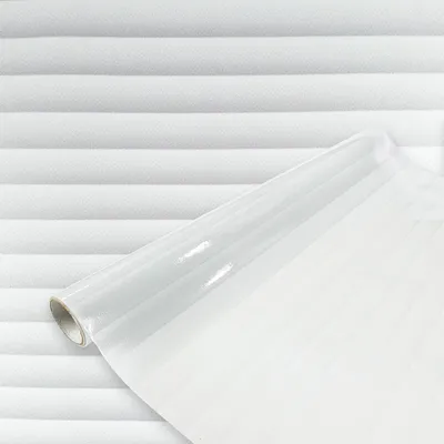 Produktbild von Statisch Fensterfolie 45x150 cm - Erika - Statische Sichtschutzfolie ohne Kleber aus PVC - Selbsthaftende Glasfolie für Lichtdurchlass und Privatsphäre - Fensterfolie statisch haftend
