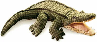 Produktbild von Folkmanis Handpuppe Alligator 60 cm