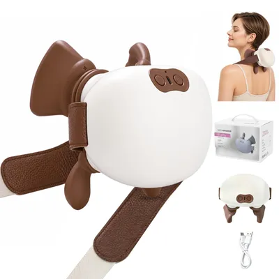 Produktbild von ideallife 4D Bionische Hand Nackenmassagegerät Mit WäRme, Elektrisch Massagegeräte, Tragbares Nacken und Schulter Shiatsu Massagegerät, Massage zur Muskelentspannung, Geschenke für Frauen Männer – Bra