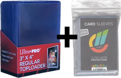 Image de Cartes - Top Loader 3' x 4' Ultra Toploader + 100 collect-it Hüllen