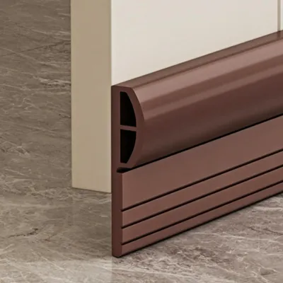 Türdichtung selbstklebend, 100x4 cm, braun, Zugluftstopper