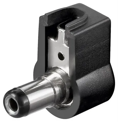 Produktbild von Wentronic DC-Stecker, abgewinkelt - Bohrung 2,1 mm x 5,5 mm