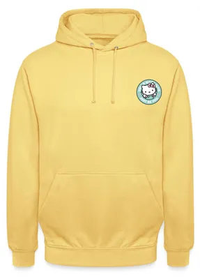 Produktbild von Spreadshirt Hello Kitty Club Just Be You Uni Hoodie, 3XL, Zitronengelb