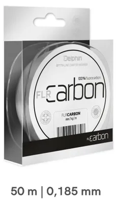 Produktbild von 50 m Fluorocarbon Vorfach Schnur 0,185 mm 6,0 lbs