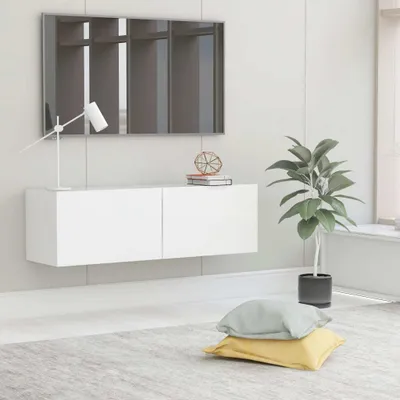Produktbild von The Living Store TV-Schrank Weiß 100x30x30 cm Holzwerkstoff