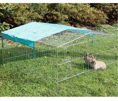 Produktbild von Kerbl Pet Freilaufgehege mit Sonnenschutz