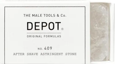 Immagine prodotto di Depot, 400 Shave Specifics No. 409, Potassium Alum, Soothing, After-Shave Astringent Stone, 90 g